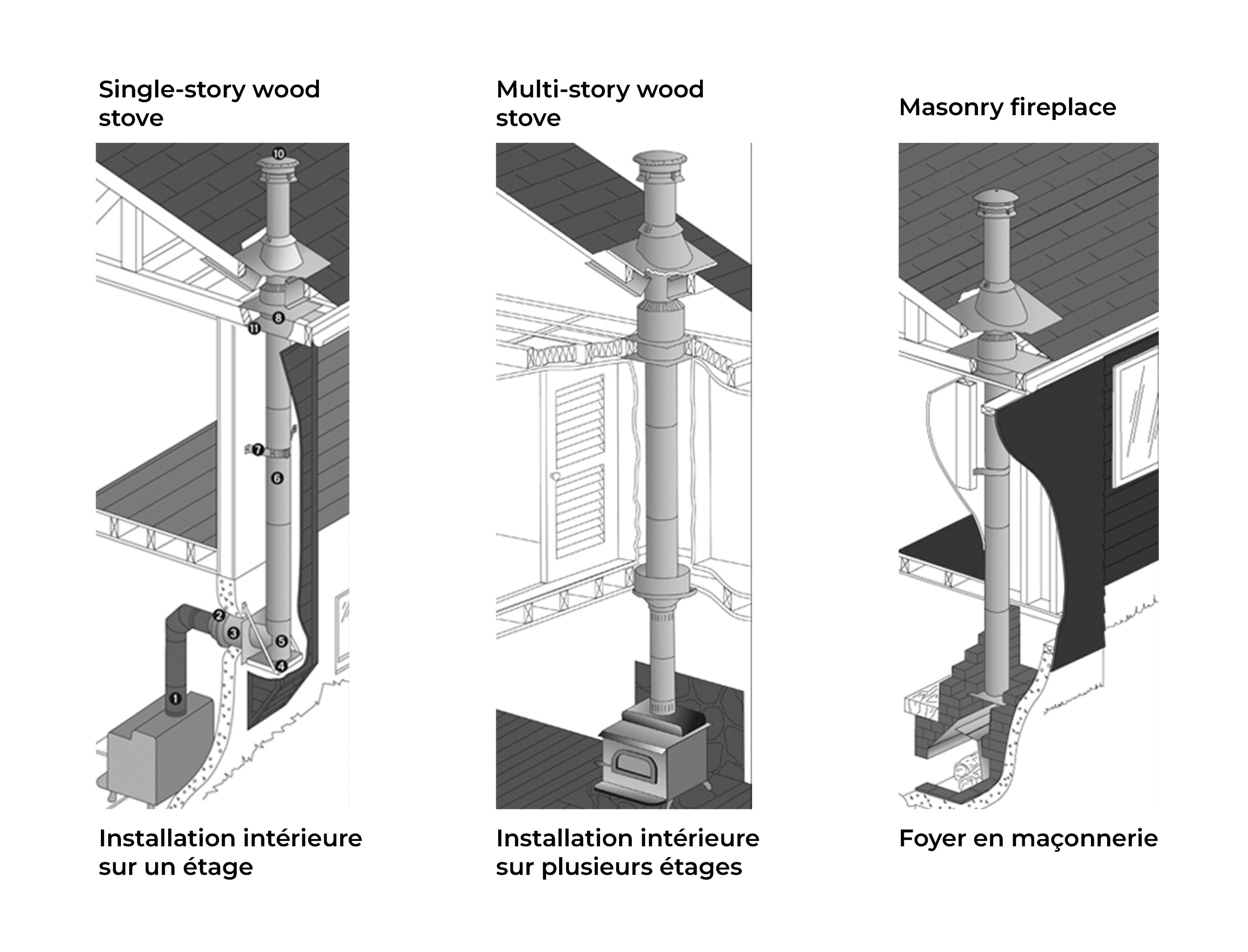Graceful-fireplace-with-a-matching-wooden-shelf